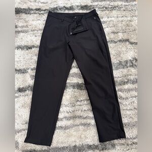 Lululemon ABC Classic Fit Trousers Black 33x32.